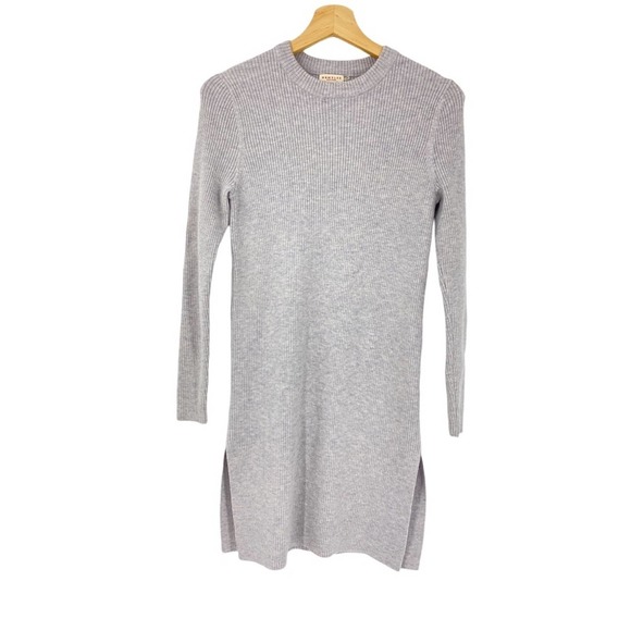 Demylee Ribbed Sweater Dress Wool Blend sz S - Picture 2 of 6
